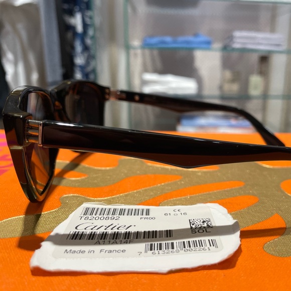 Cartier square sunglasses - Picture 5 of 9